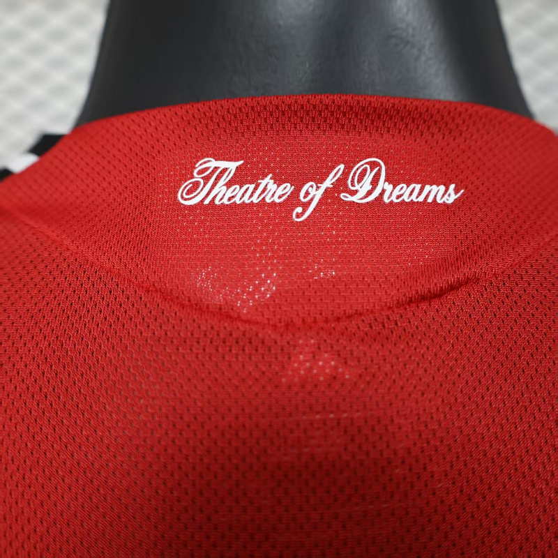 Manchester United Home Long Sleeve Jersey Shirt 2025/26 - Image 5