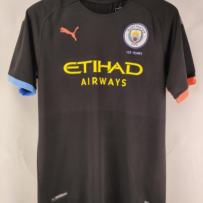 Manchester City Retro Football Jersey Away Shirt 2019/20