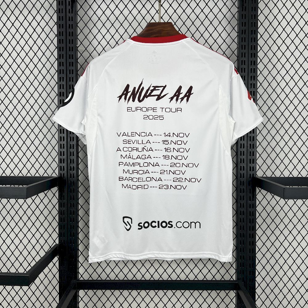 Sevilla FC Soccer Jersey Home Special Edition Custom Shirt 2025/26 - Image 2