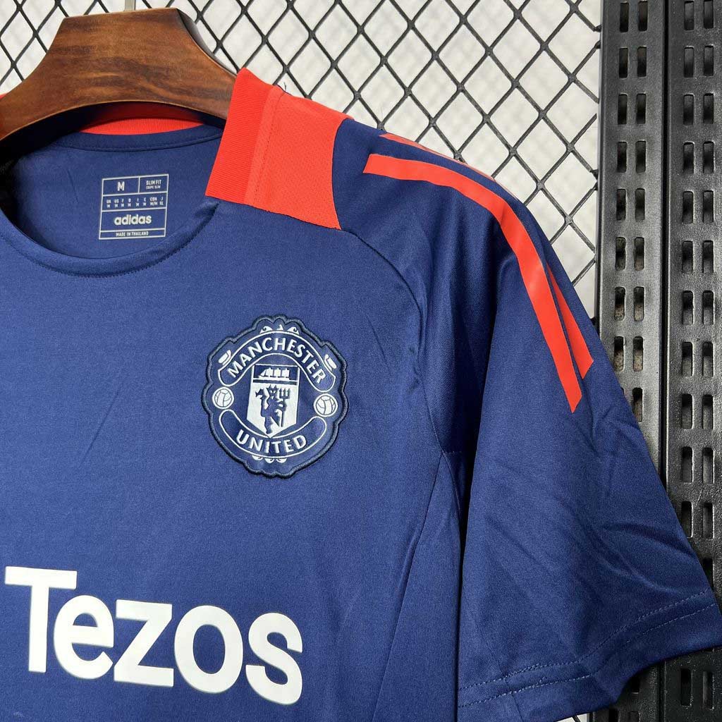 Manchester United Training Football Jersey Shirt 2024/25 - Image 5