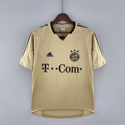 Bayern Munich Retro Jersey Away Soccer Shirt 2004/05