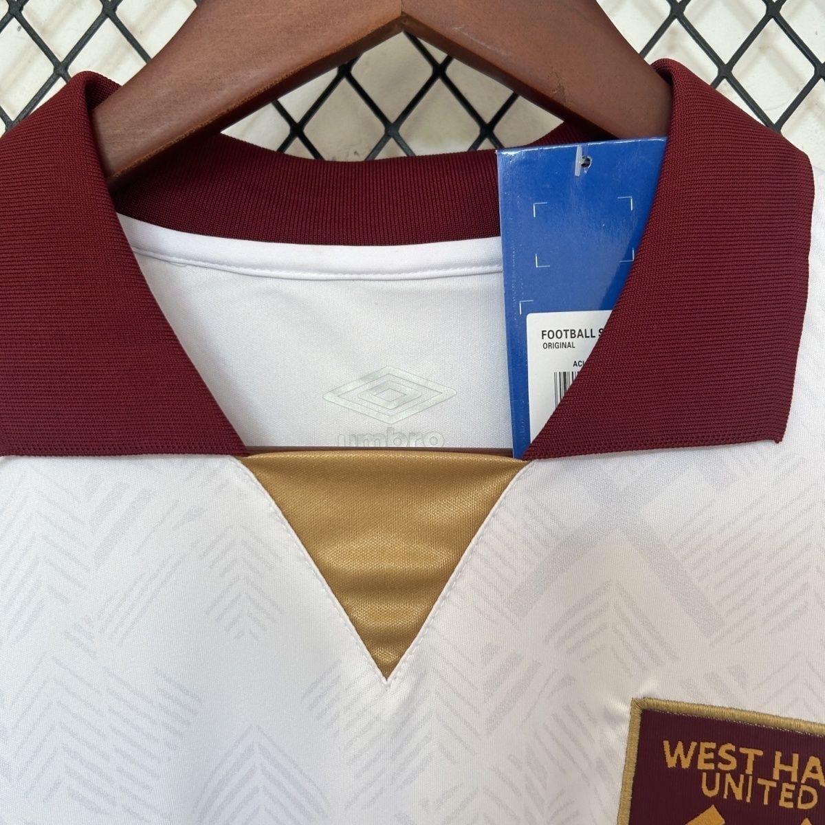 West Ham United Football Jersey Third Away Custom Shirt 2024/25 - Image 4