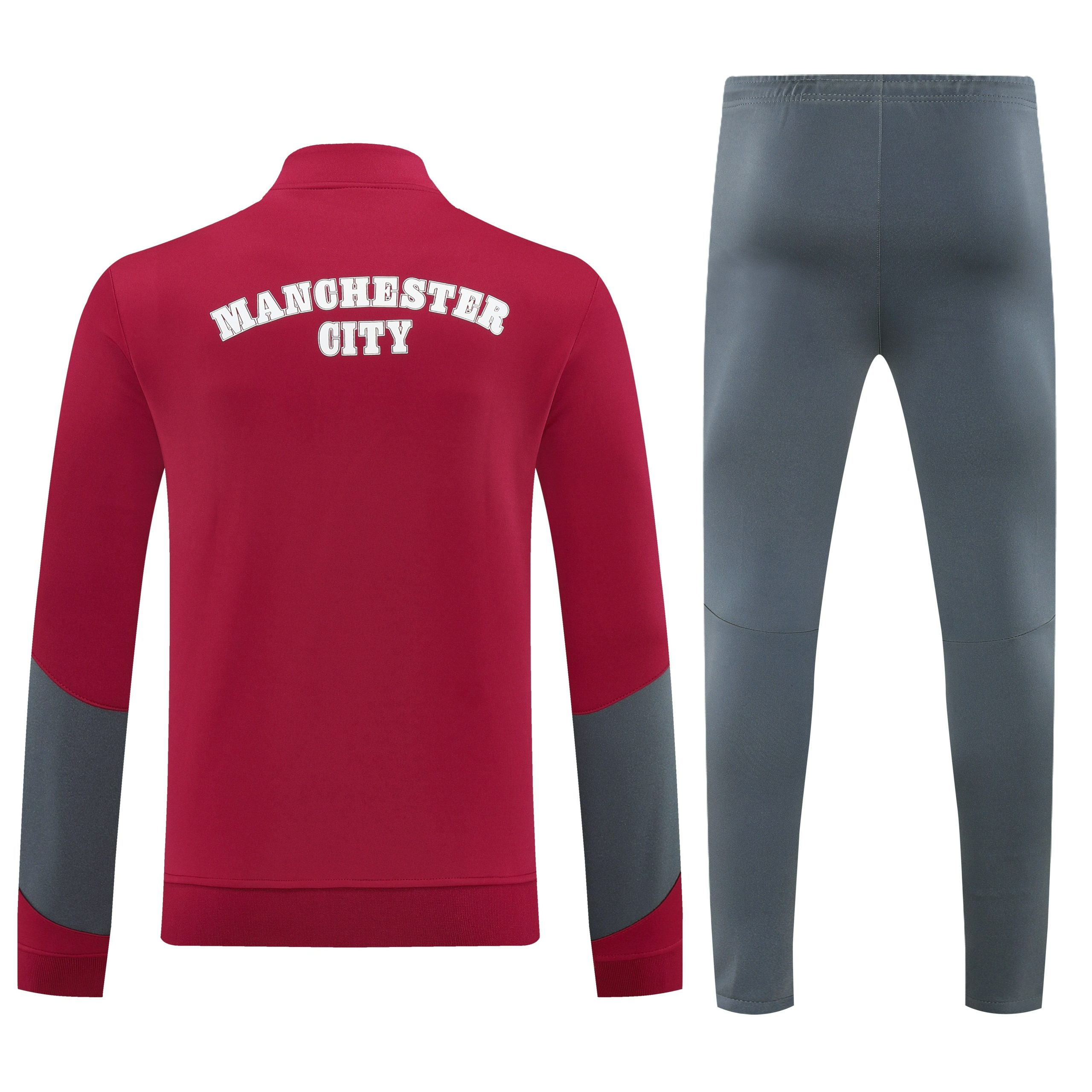 Manchester City Training Kit (Jacket+Pants) Red 2025/26 - Image 2
