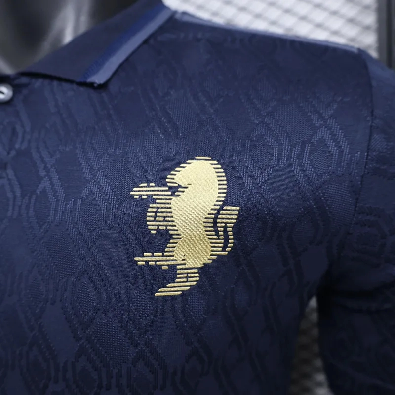 Juventus Soccer Jersey Third Away Long Sleeve Shirt 2024/25 - Image 4