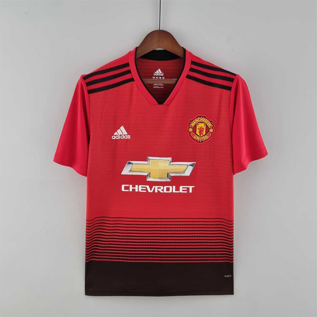 Manchester United Retro Home Football Jersey Shirt 2018/19