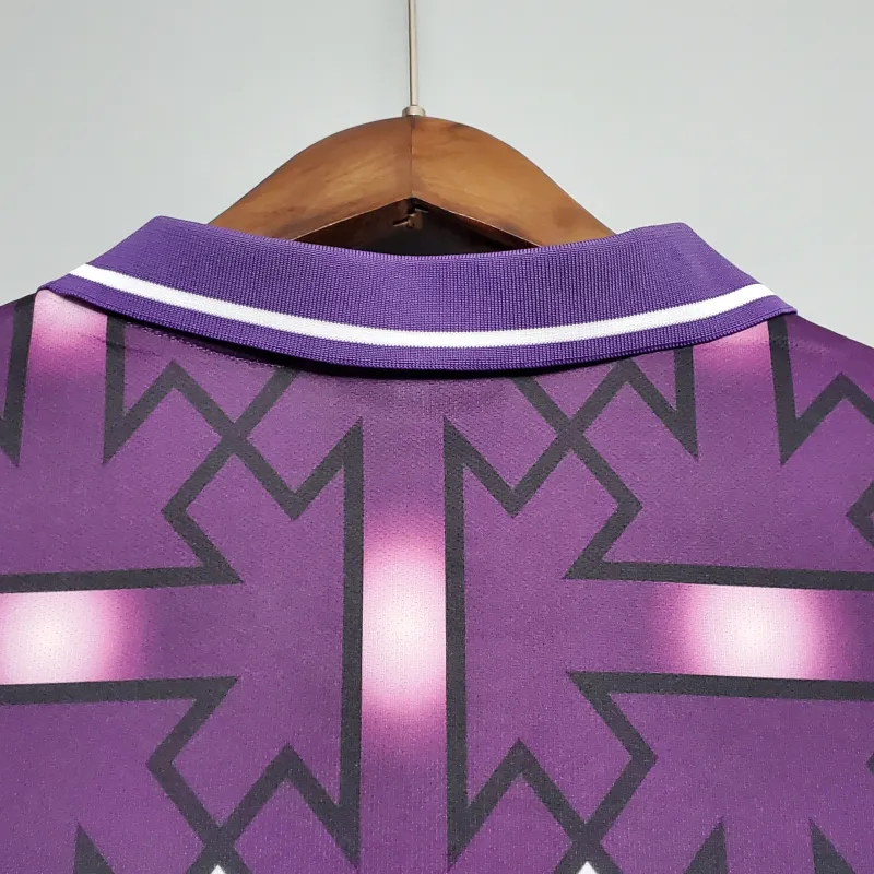 Fiorentina Retro Soccer Jersey Away Custom Shirt 1992/93 - Image 5