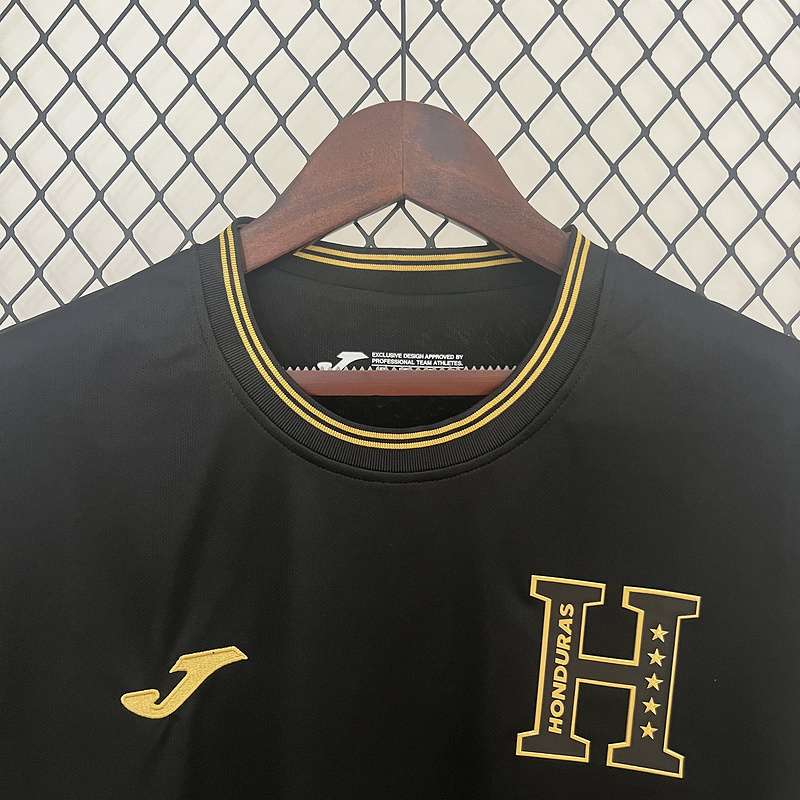 Honduras Soccer Jersey Black Special Edition Custom Shirt 2024 - Image 6