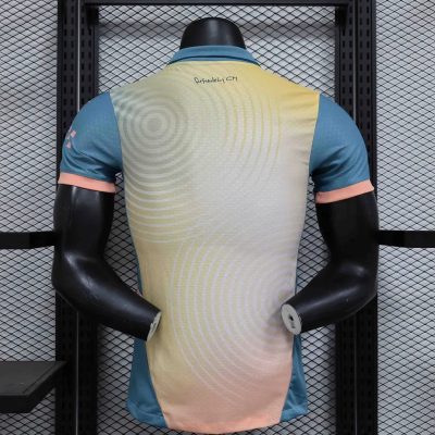 Alternative view of Manchester City Fourth Away Football Jersey Shirt 2024/25
