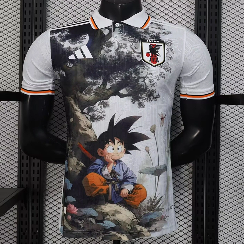 Japan Soccer Jersey Young Goku Special Edition Shirt 2025