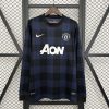 Manchester United Retro Away Long Sleeve Football Jersey Shirt 2013/14