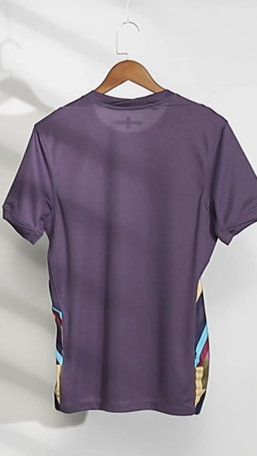 England Soccer Jersey Away Custom Shirt EURO 2024 - Image 3
