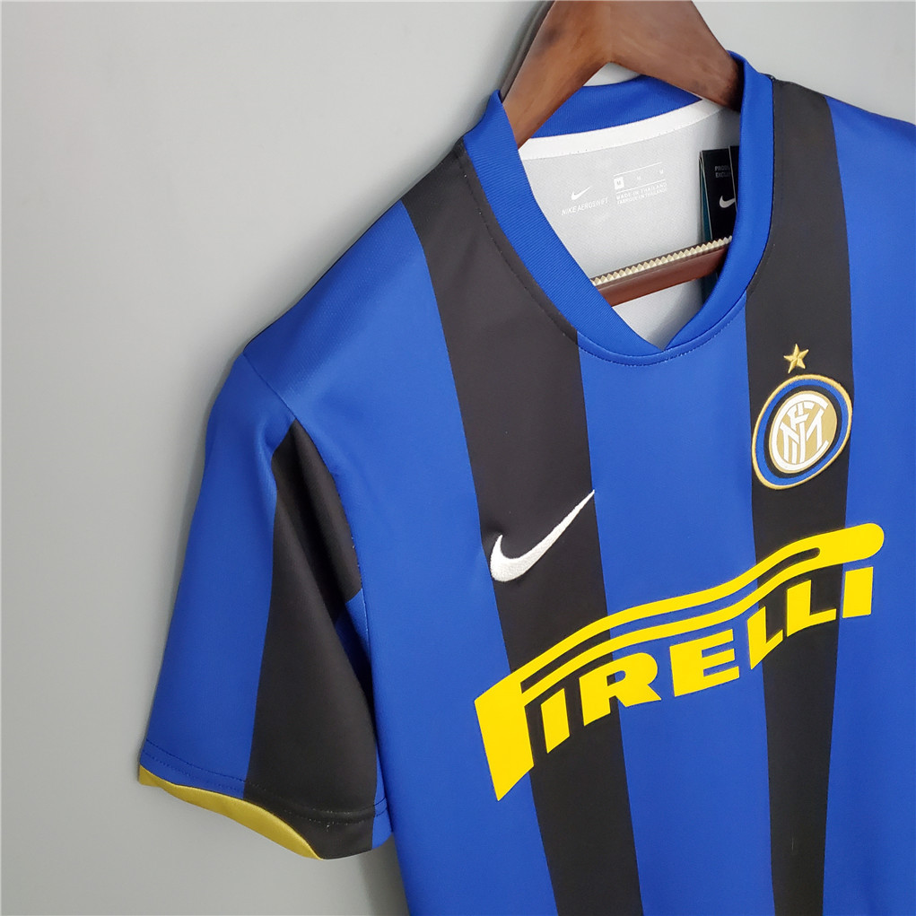 Inter Milan Jersey Custom Home Soccer Jersey 2008/09 - Image 3
