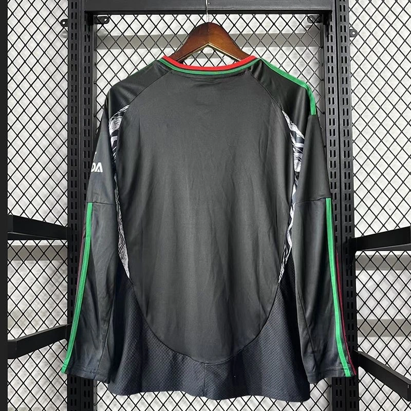 Arsenal Soccer Jersey Away Custom Long Sleeve Shirt 2024/25 - Image 2