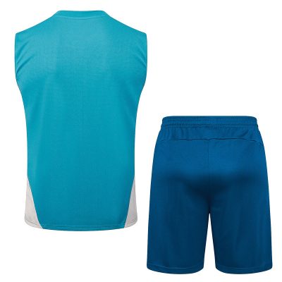 Alternative view of Marseille Sleeveless Training Kit Green 2025/26