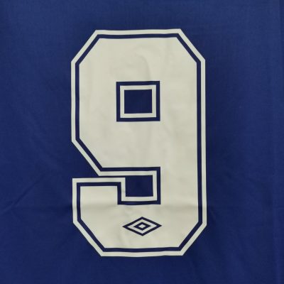 Alternative view of Everton Retro Football Jersey Home Custom Shirt 1986/87