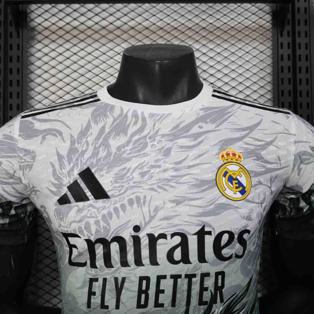 Real Madrid Soccer Jersey Dragon Special Edition Shirt 2025/26 - Image 3