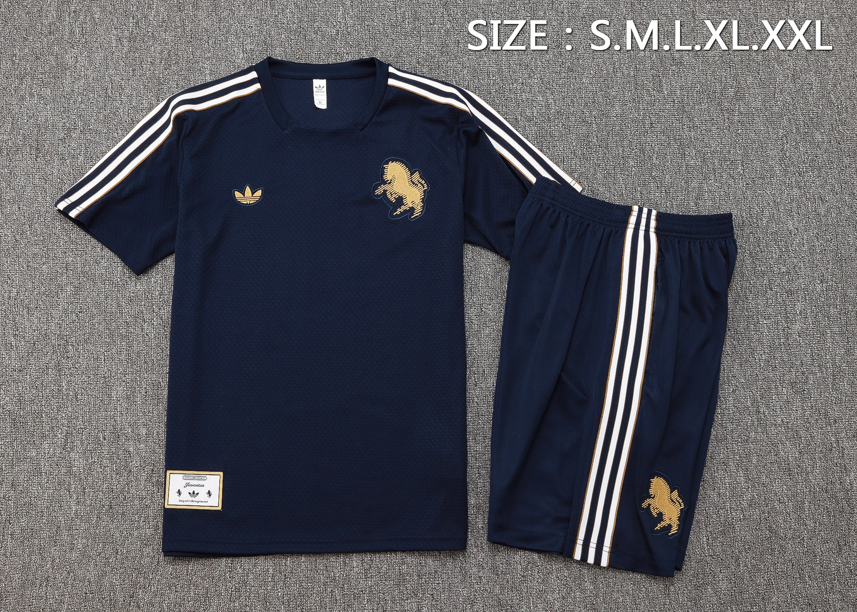 Juventus Training Jersey Kit Navy 2025/26 - Image 5