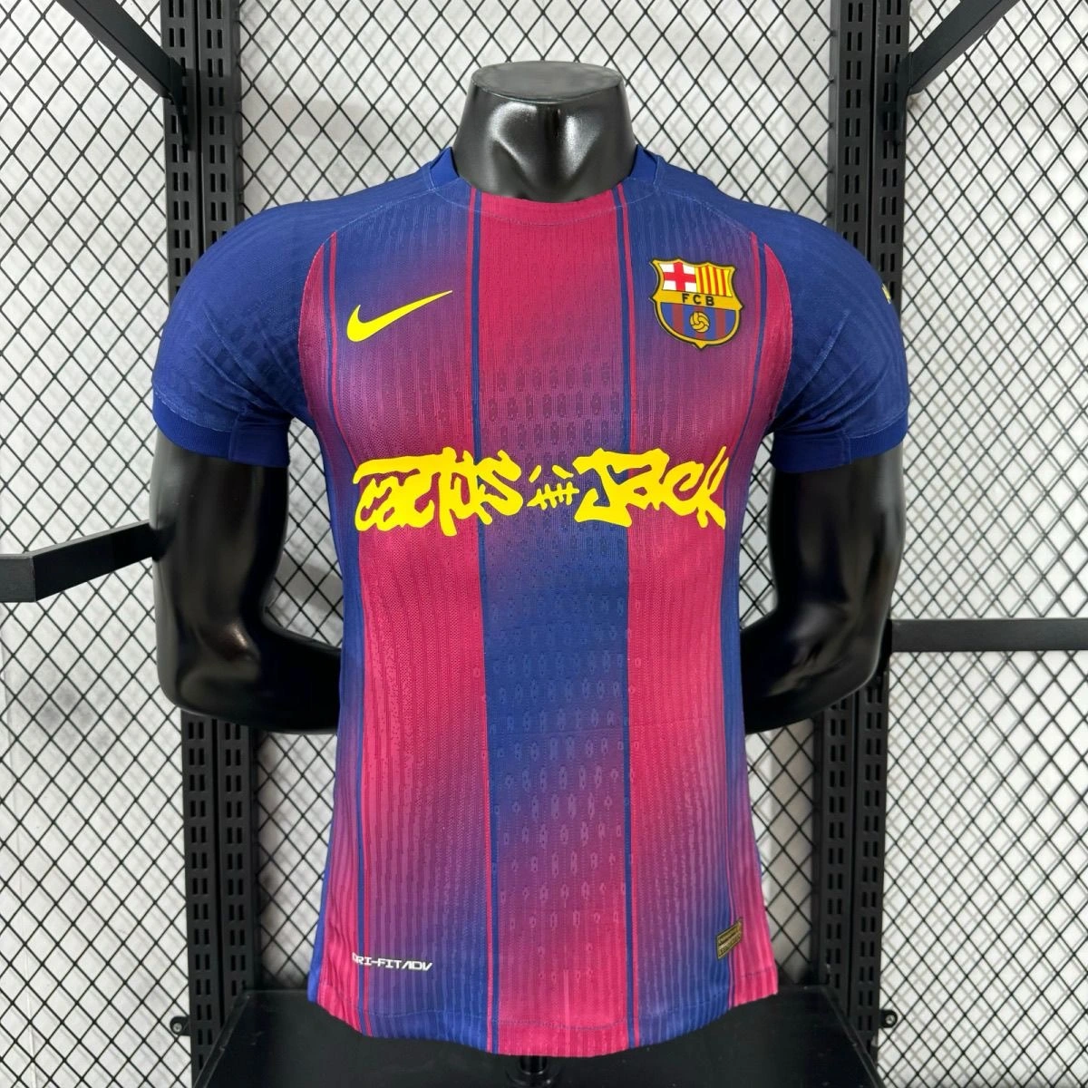 Soccer Jersey Barcelona Home x Travis Scott Shirt 2025/26