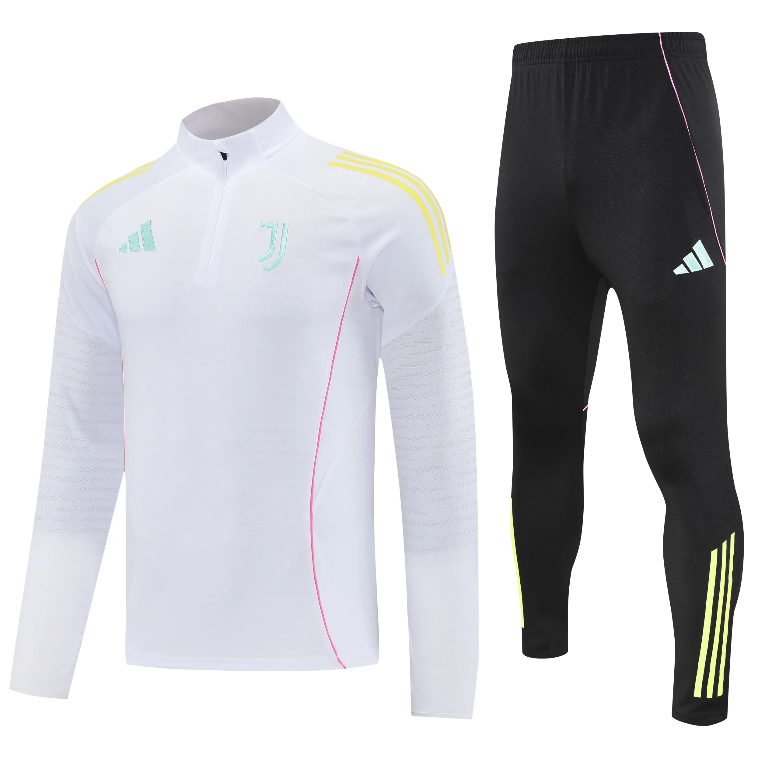 Juventus Training Kit (Sweatshirt+Pants) White 2025/26 - Player Version