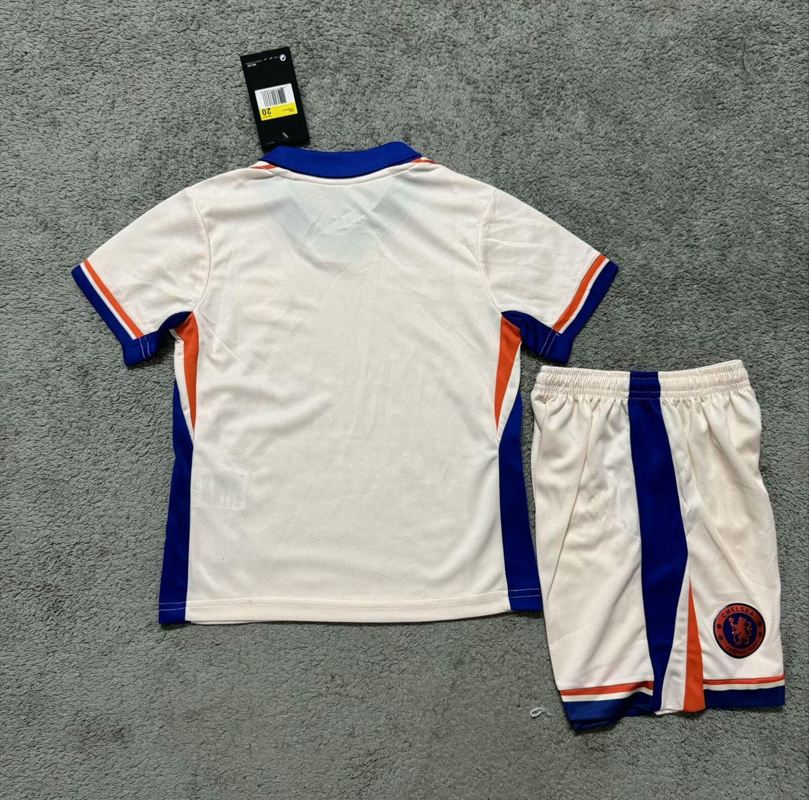 Chelsea Football Jersey Away Kids Kit Jersey+Shorts 2024/25 - Image 2
