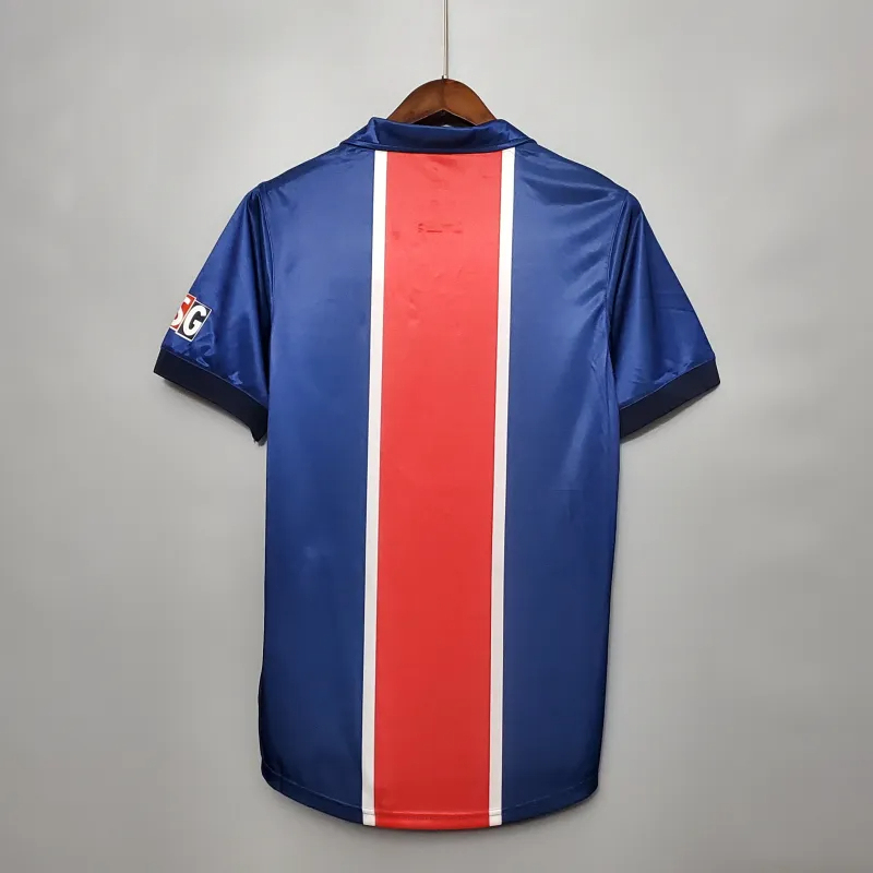 PSG Retro Jersey Home Soccer Shirt 1998/99 - Image 2