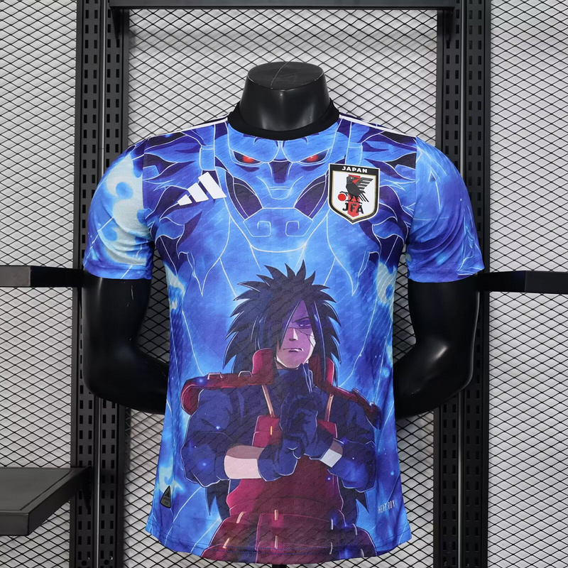 Japan Soccer Jersey Naruto and Sasuke Special Edition Shirt 2025