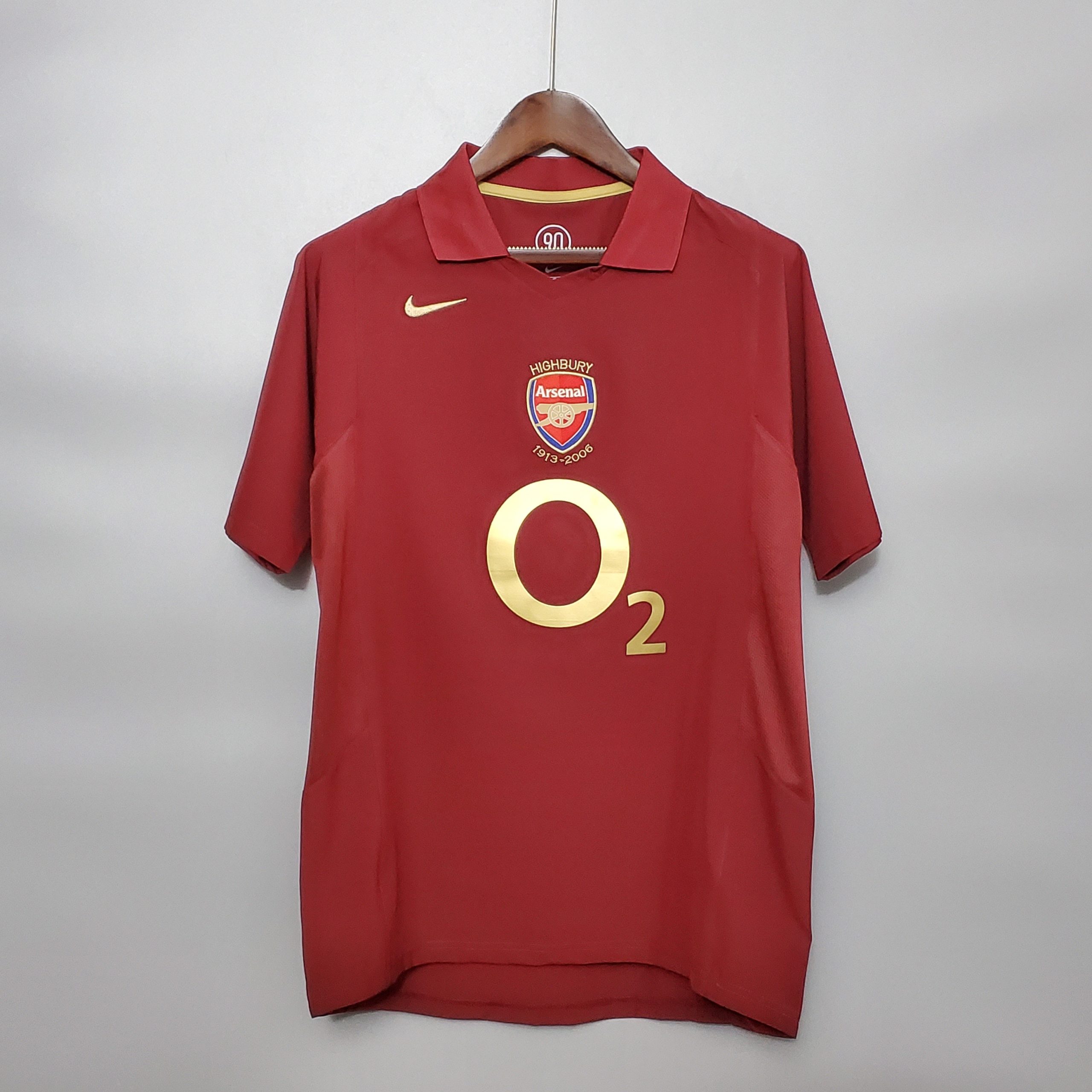 Henry#14 Arsenal Soccer Retro Jersey Home Custom Shirt 2005/06 - Image 2