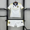 Al Nassr Soccer Jersey Third Away Kids Kit Jersey+Shorts 2025/26