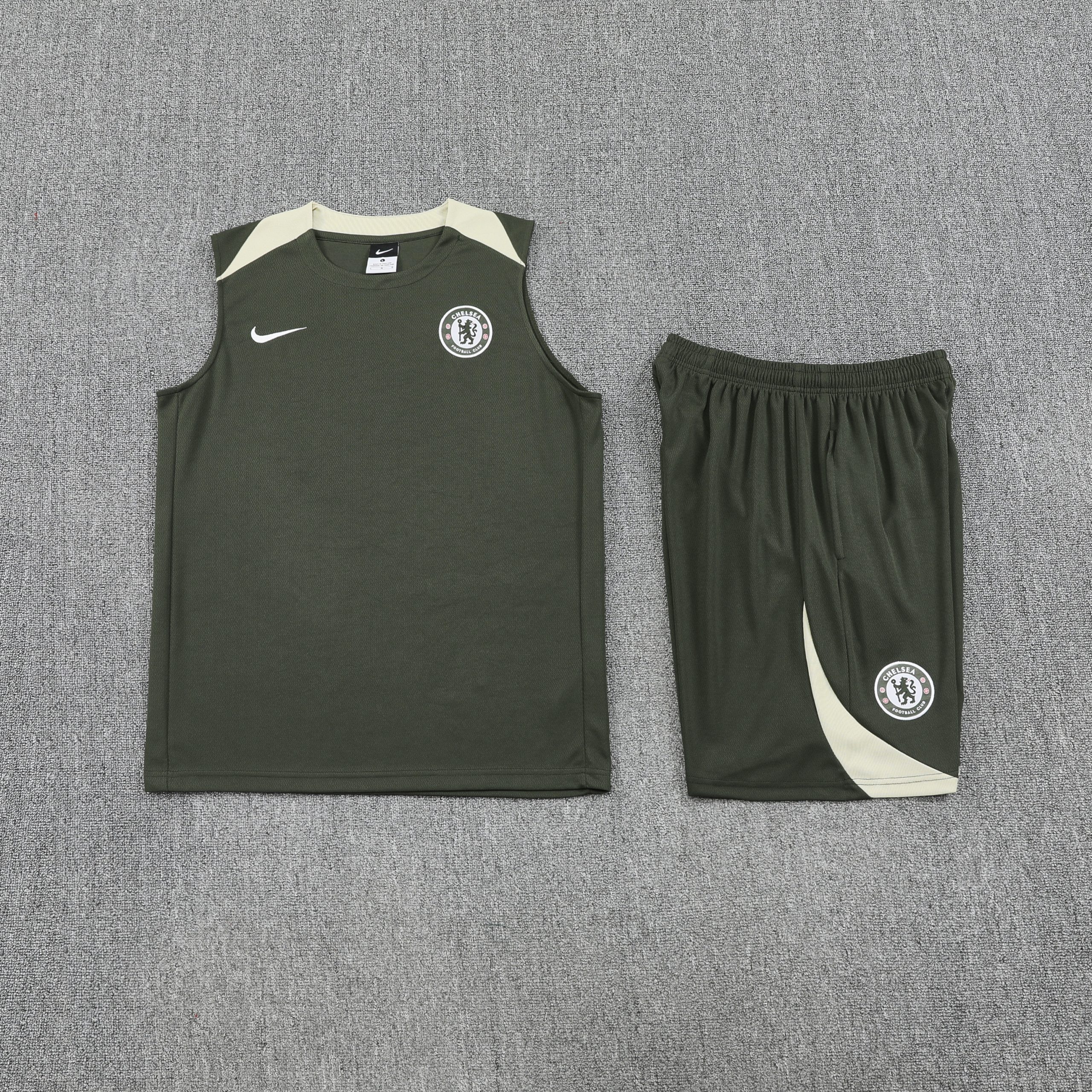 Chelsea Sleeveless Training Kit Green 2025/26 - Image 4