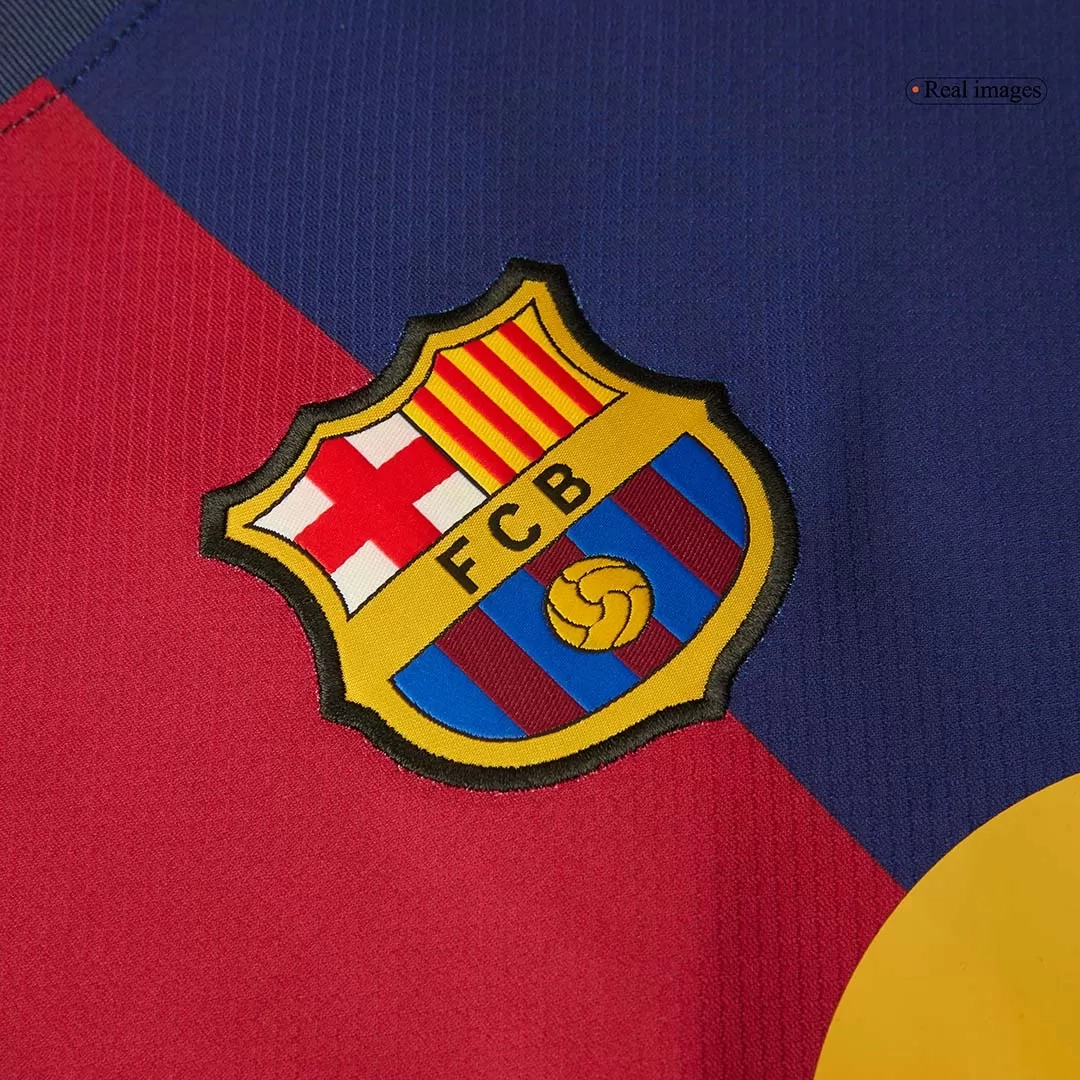 Barcelona Home Soccer Jersey 2024/25 - Spotify Logo Without Text - Image 5