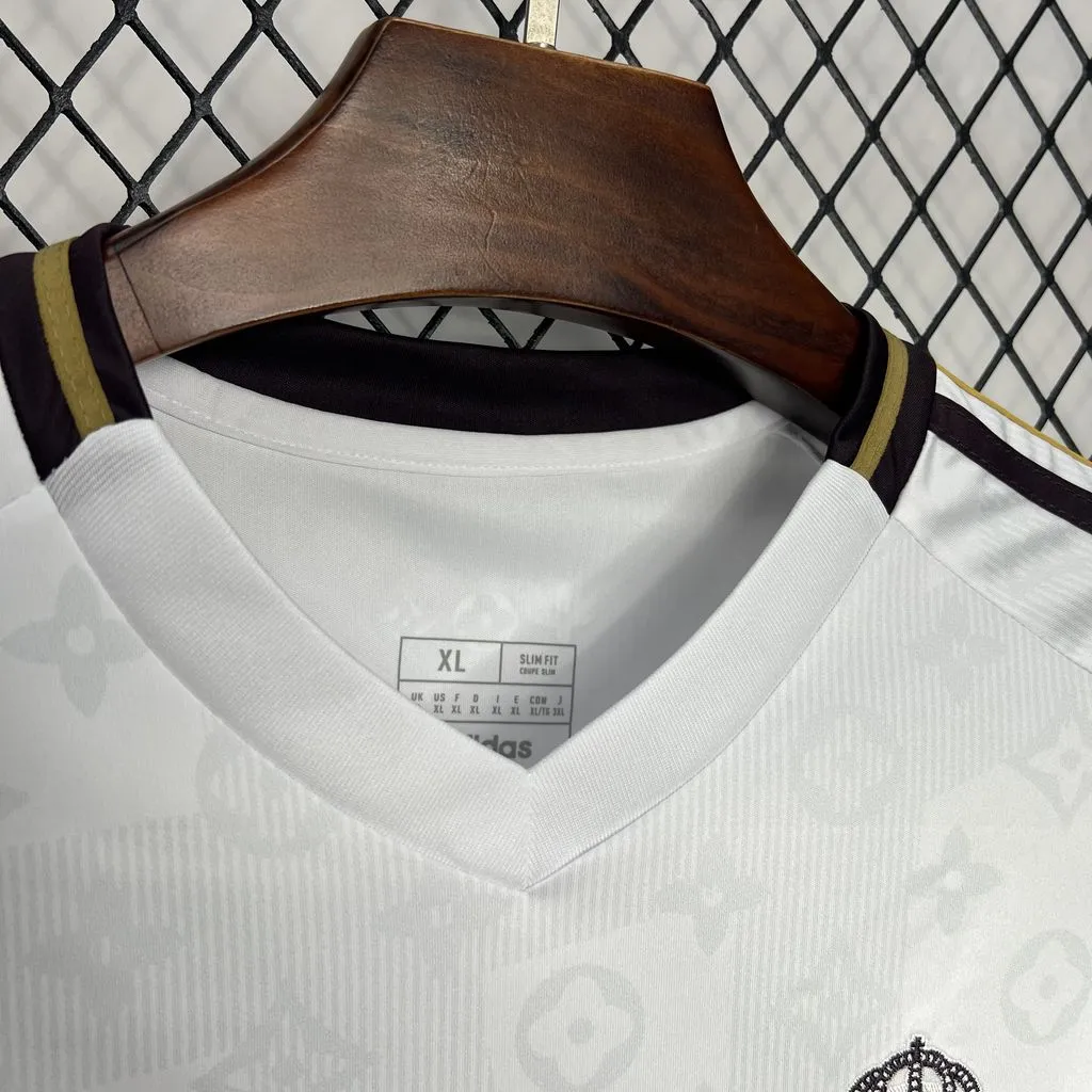 Real Madrid Soccer Jersey LV Joint Custom Shirt 2024/25 - Image 3