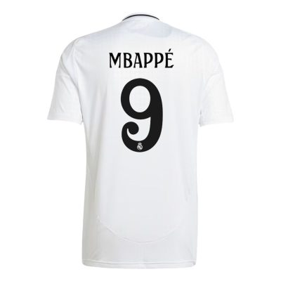 MBAPPÉ #9  Real Madrid Soccer Jersey Home Custom Shirt 2024/25
