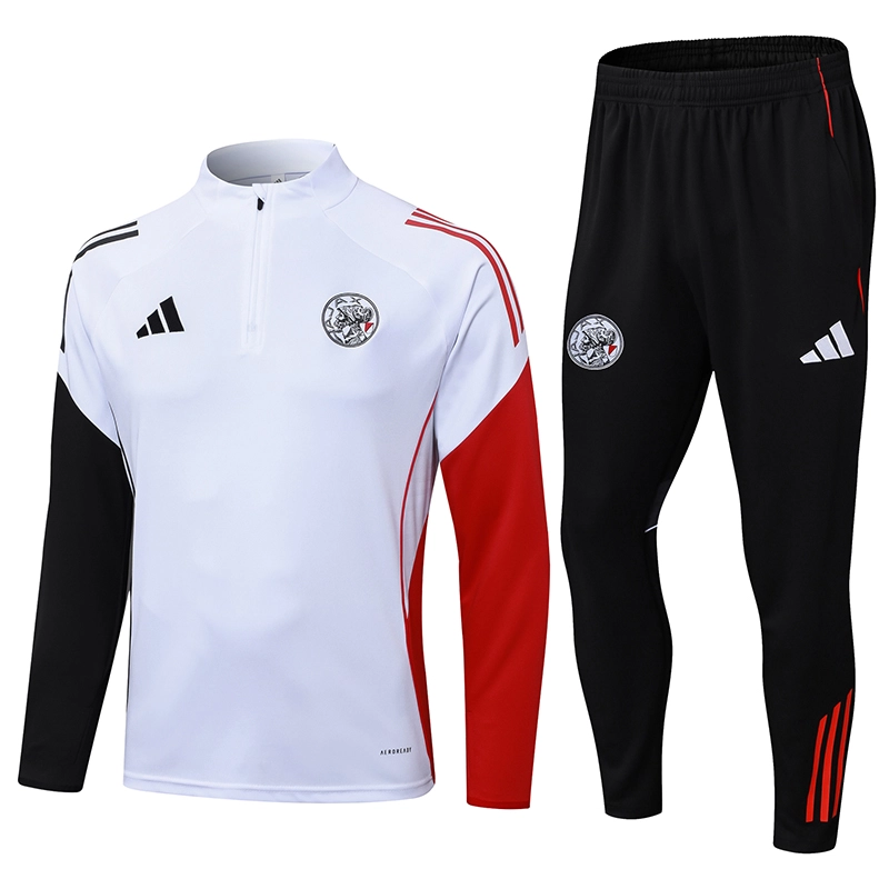 Ajax Training Kit (Sweatshirt+Pants) White 2025/26