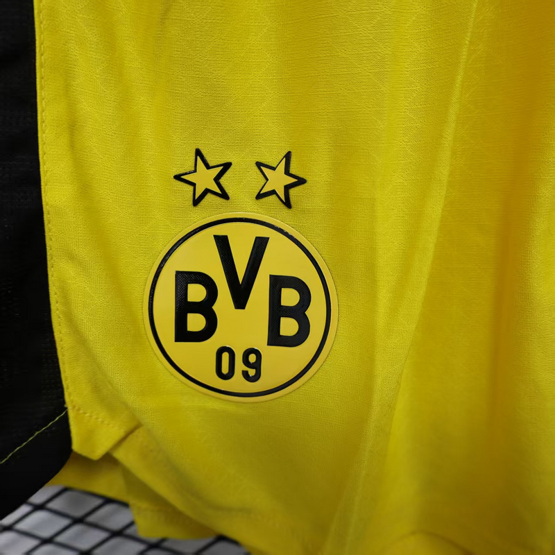 Borussia Dortmund Home Custom Shorts 2025/26 - Image 6