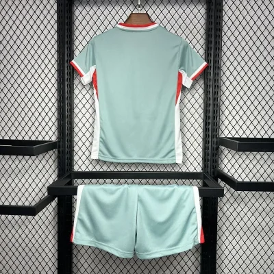Alternative view of Atletico Madrid Soccer Jersey Away Kids Kit Jersey+Shorts 2024/25