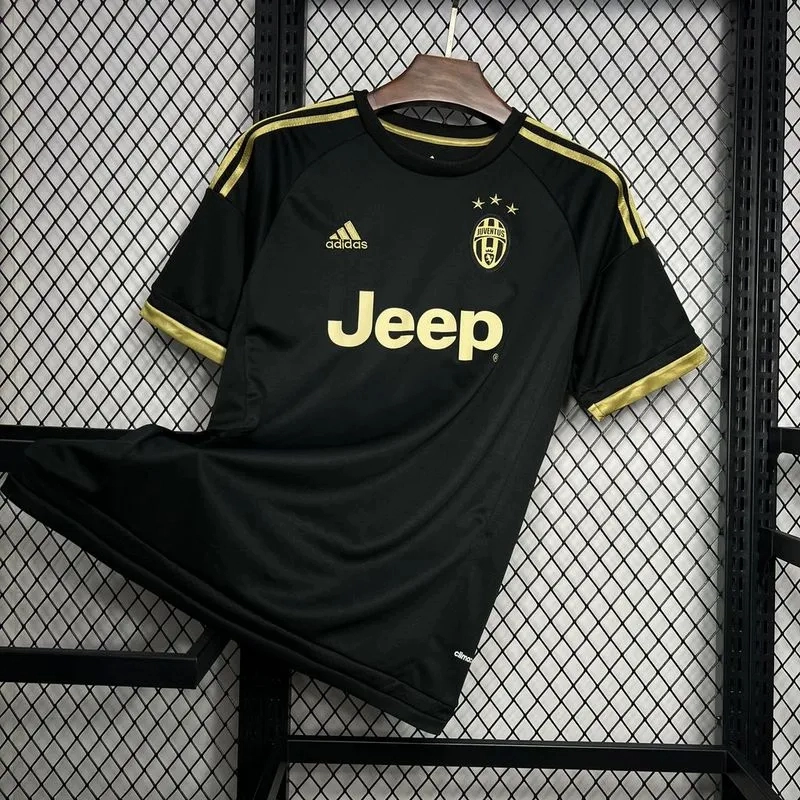 Juventus Retro Soccer Jersey Third Away Custom Shirt 2015-16 - Image 5