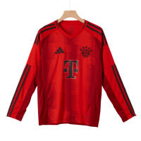 Bayern Munich Long Sleeve Jersey Home Football Shirt 2024/25