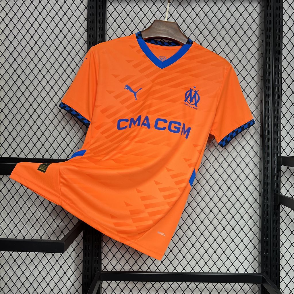 Marseille Soccer Jersey Third Away Custom Shirt 2024/25 - Image 3
