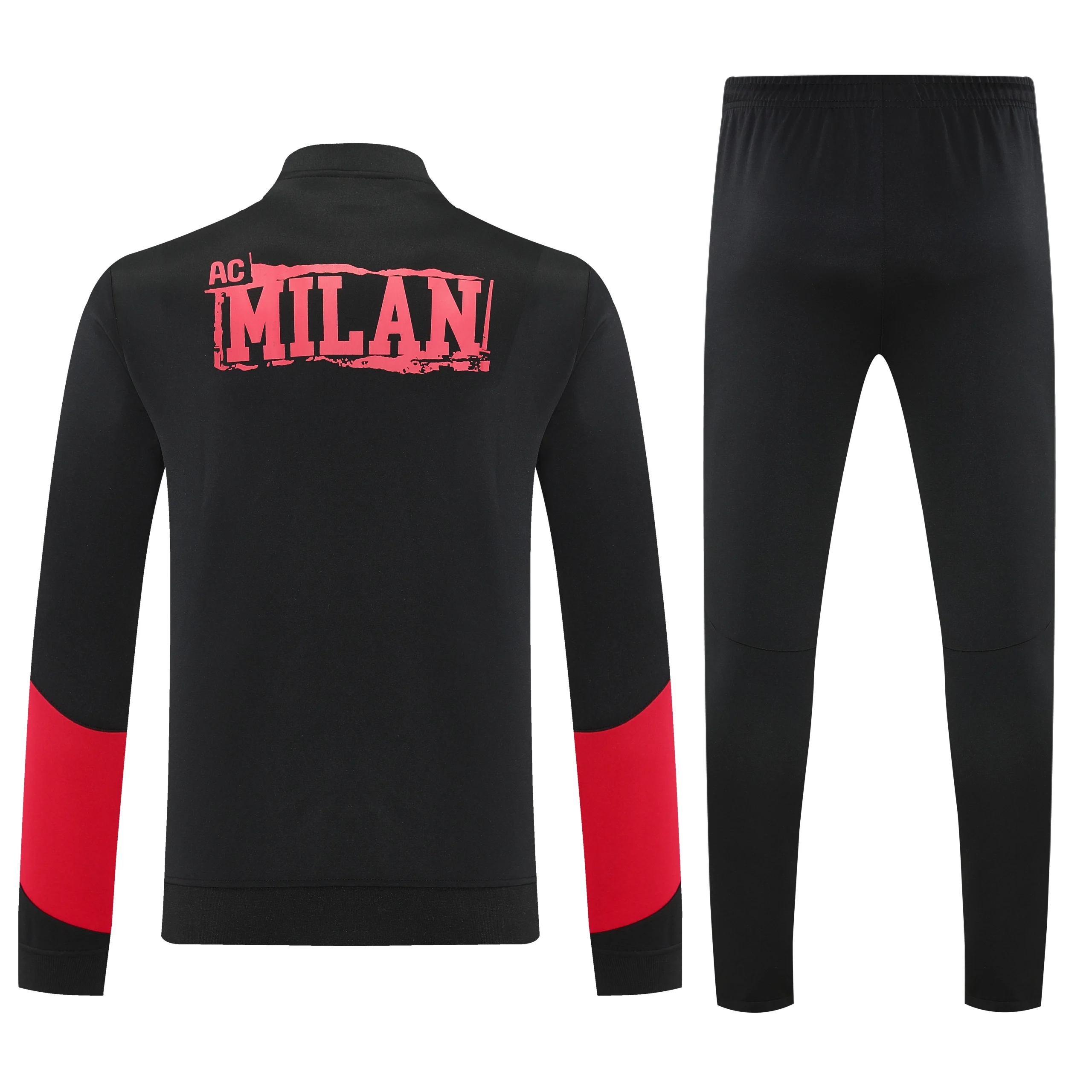 AC Milan Training Kit (Jacket+Pants) Black 2025/26 - Image 2