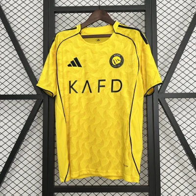 Al Nassr Soccer Jersey Home Custom Shirt 2025/26