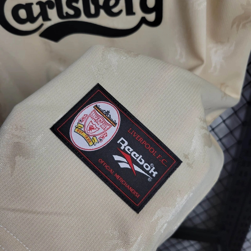 Liverpool Retro Football Jersey Away Custom Shirt 1996/97 - Image 6