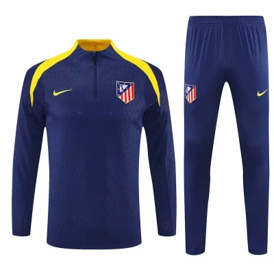 Atletico Madrid Training Kit (Sweatshirt+Pants) Navy 2025/26