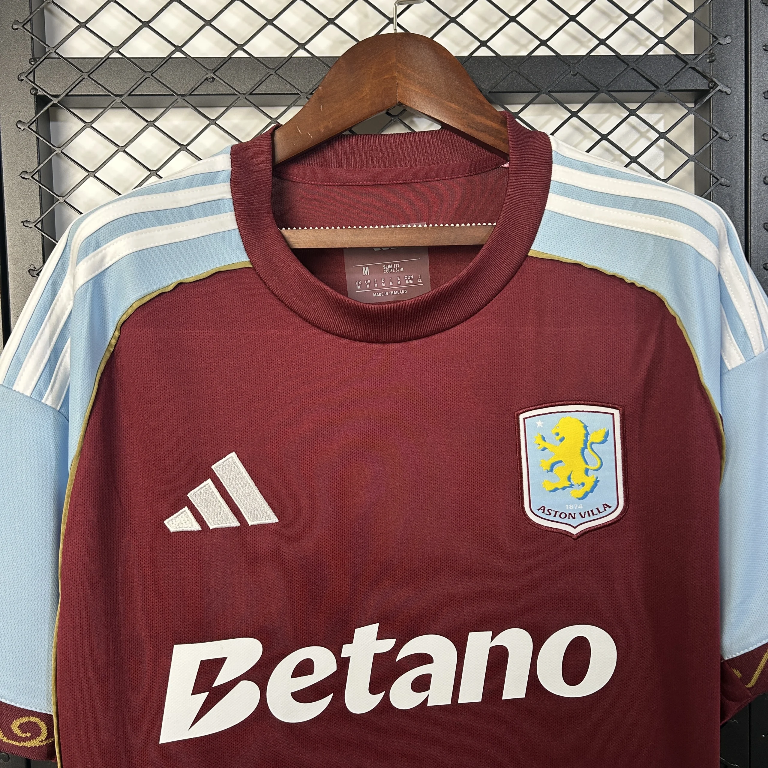 Aston Villa Football Jersey Home Custom Shirt 2025/26 - Image 5