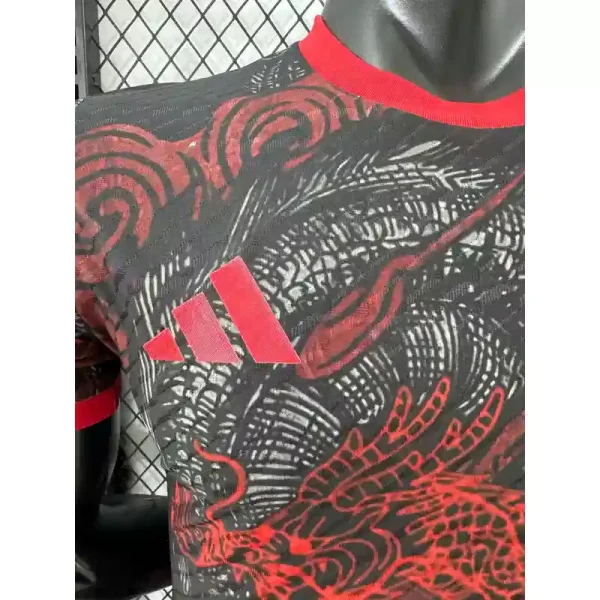 Real Madrid Soccer Jersey Red Dragon Special Edition Shirt 2025/26 - Image 5