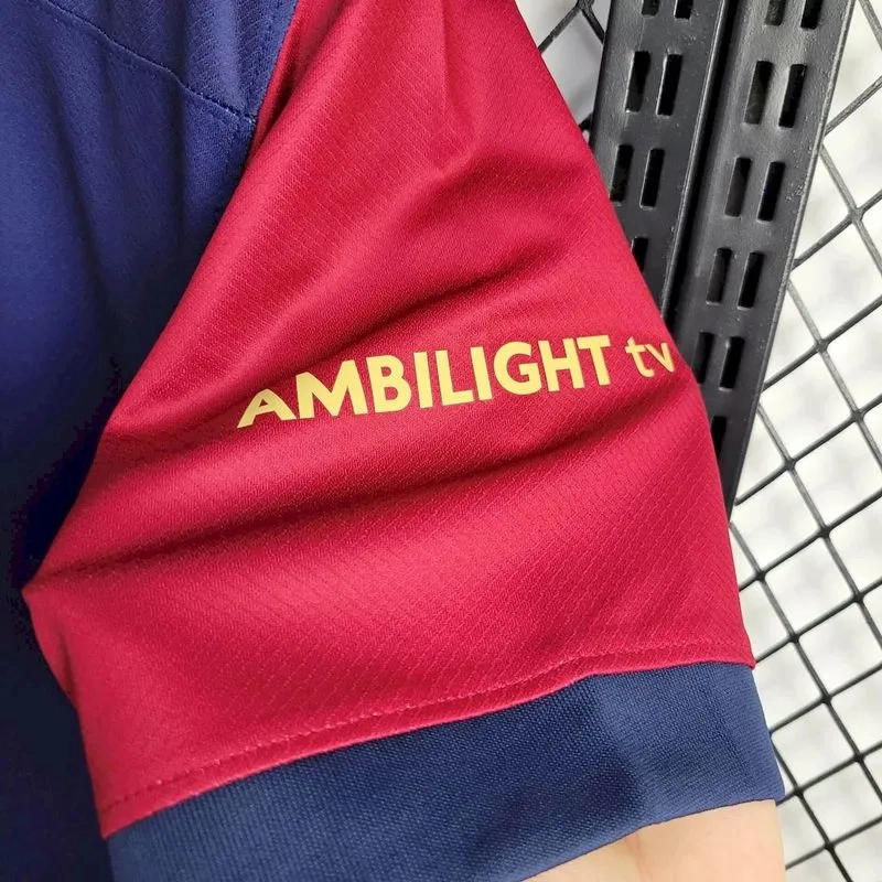 Barcelona Soccer Jersey Home x Coldplay Kids Kit Jersey+Shorts 2024/25 - Image 5