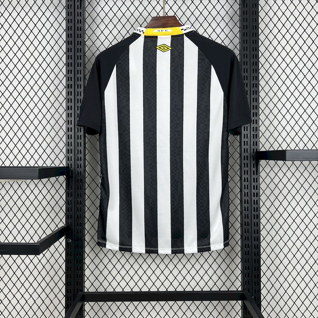 Santos FC Soccer Jersey Away Custom Shirt 2025 - Image 2