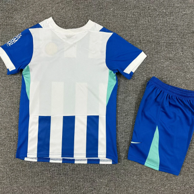 Alternative view of Brighton & Hove Albion Football Jersey Home Kids Kit Jersey+Shorts 2025/26