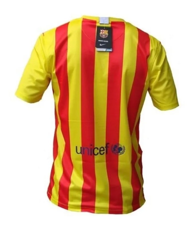Barcelona Retro Jersey Away Soccer Shirt 2013-14 - Image 2