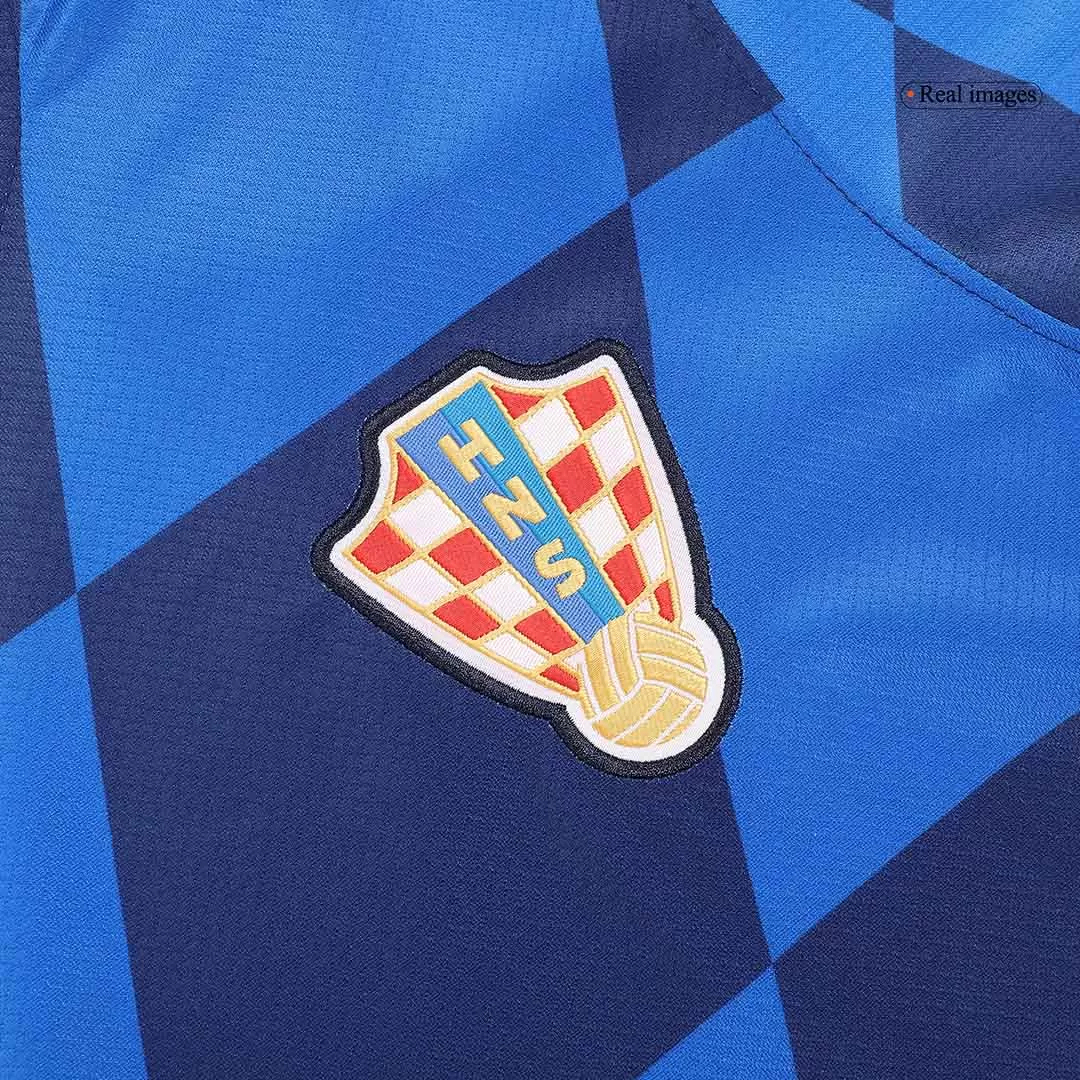 Croatia Soccer Jersey Away Custom Shirt EURO 2024 - Image 6