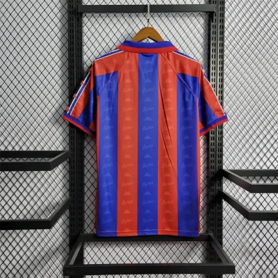 Alternative view of Barcelona Retro Jersey Home Soccer Shirt 1996-97